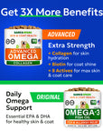 Advanced Omega & Collagen Chews for Dogs