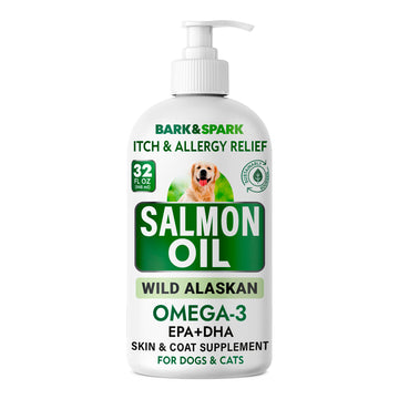 Salmon Oil for Dogs & Cats - BarknSpark