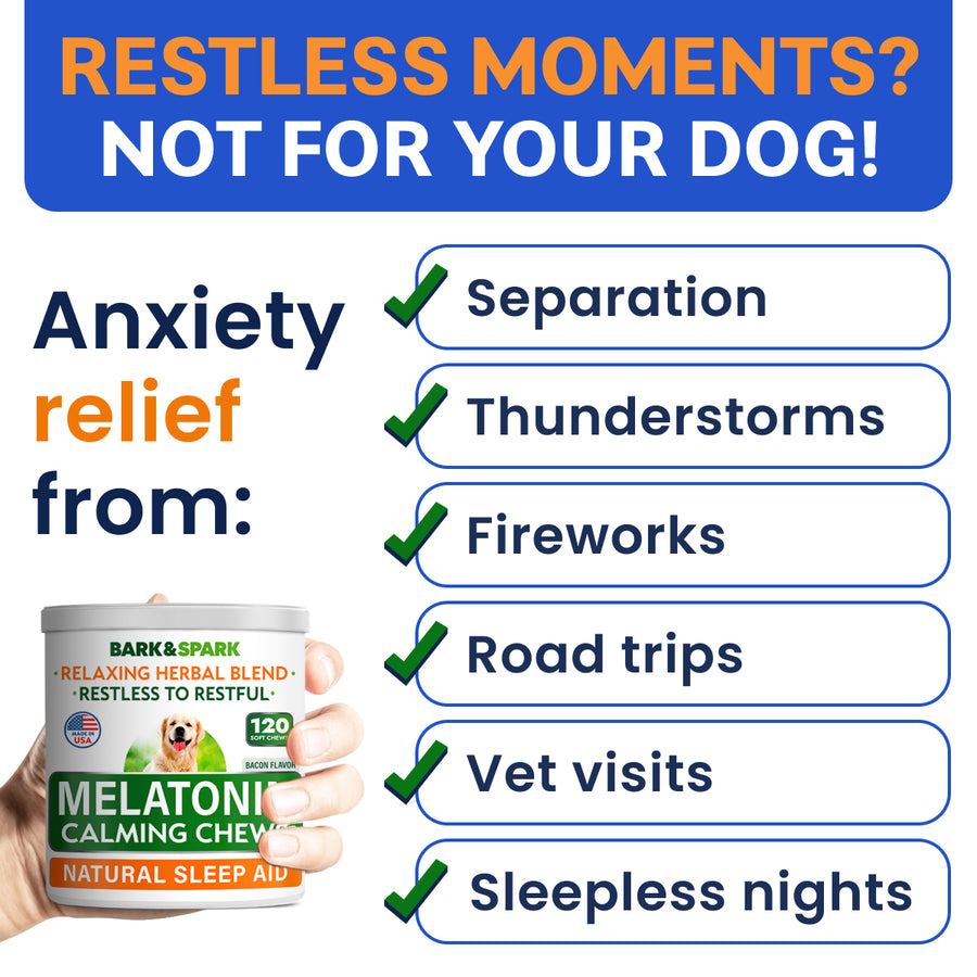 Bark&Spark™ Calming Melatonin Treats