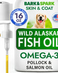 Bark&Spark™ Fish Oil for Dogs & Cats (16 Fl Oz)