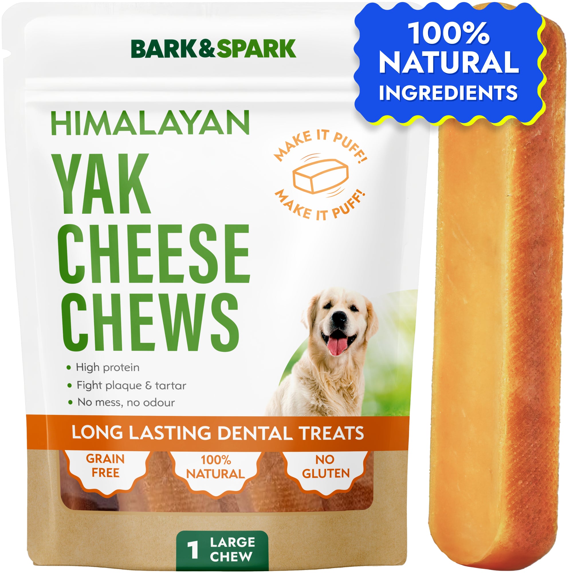 Yak Cheese Chews - Bark&Spark