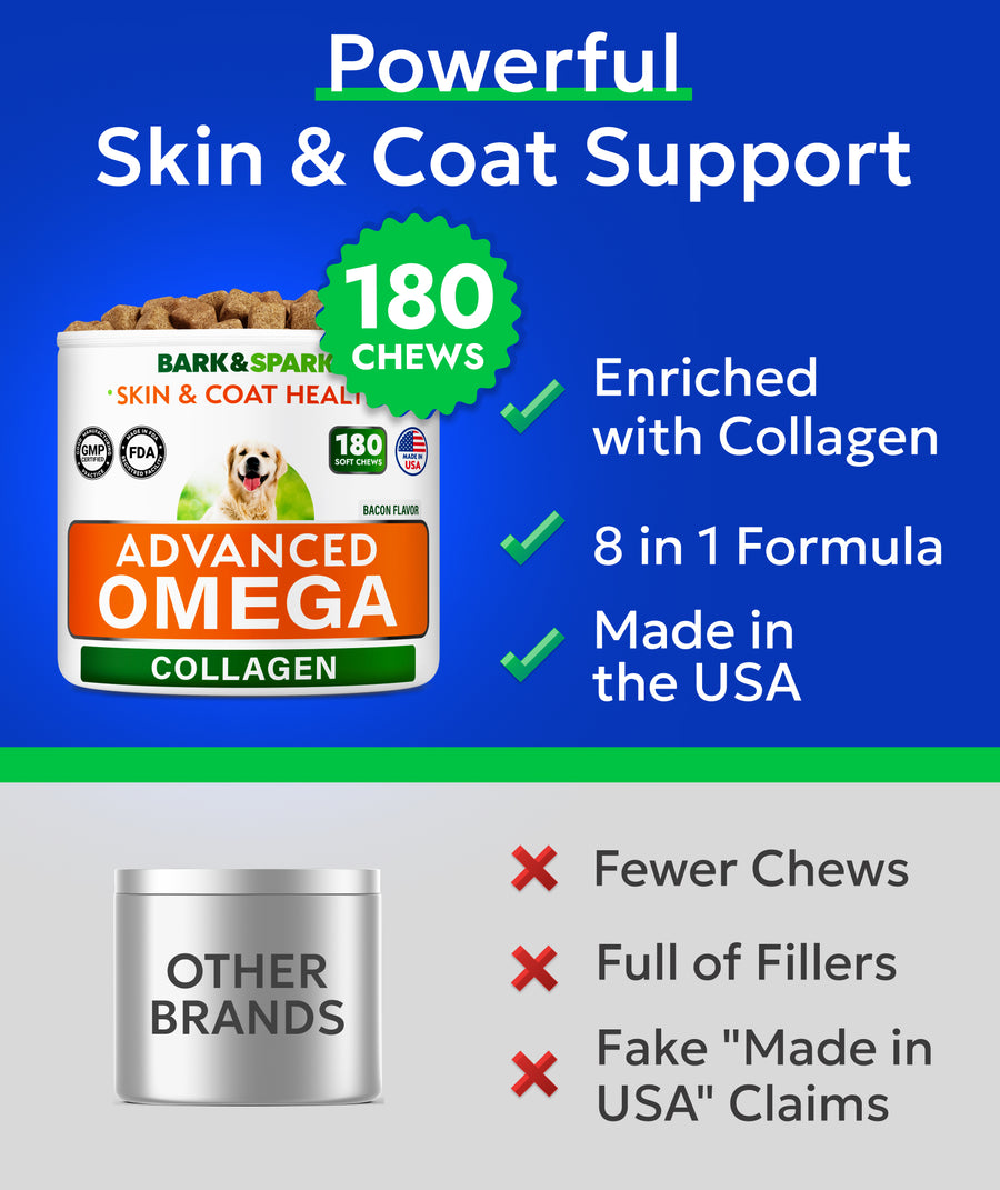 Advanced Omega & Collagen Chews for Dogs