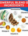 Ingredients of Glucosamine Chews - BarknSpark