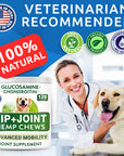 Omega + Hip & Joint Hemp Chews - BarknSpark