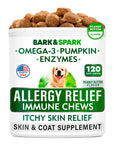Allergy Relief Dog 120 Chews - BarknSpark