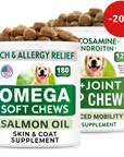 Omega + Hip & Joint Hemp Chews - BarknSpark