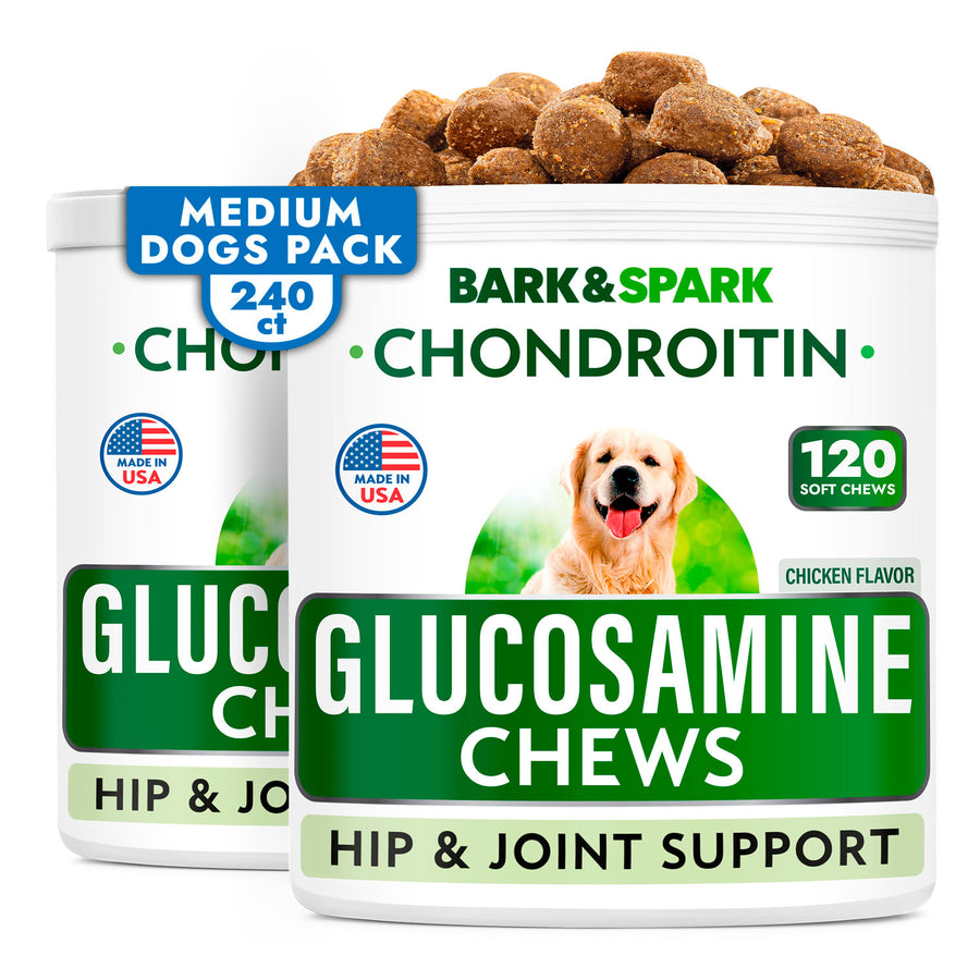 Glucosamine Chews  for Dog - Pack of 2 - BarknSpark