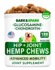 Hip + Joint Hemp Bacon Flavor - Bark&Spark