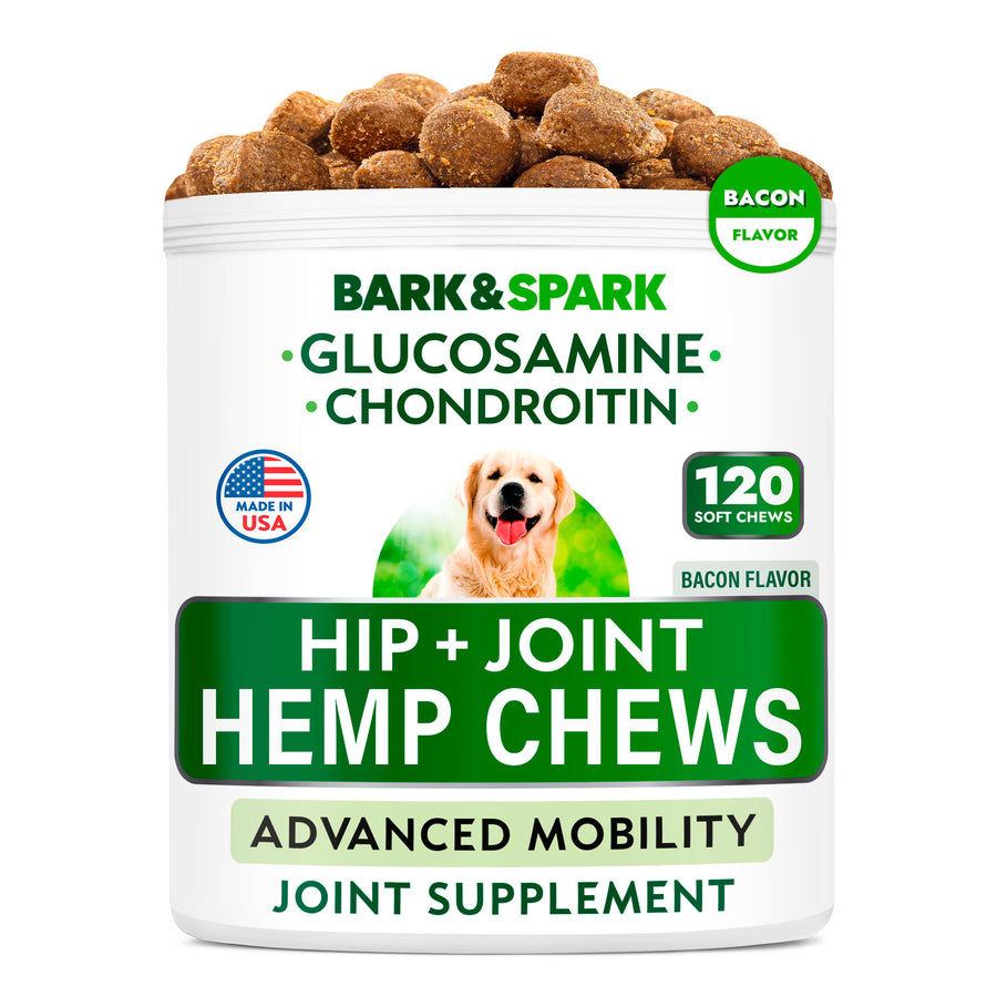 Hip + Joint Hemp Bacon Flavor - Bark&Spark