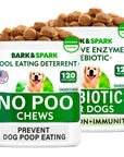 No Poo + Probiotics Chews - BarknSpark